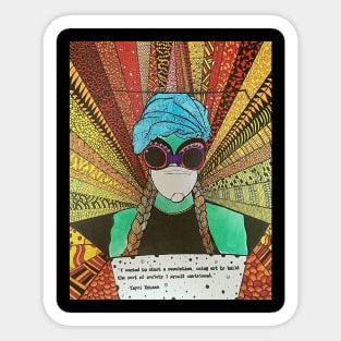 Lady Apocalypse Sticker